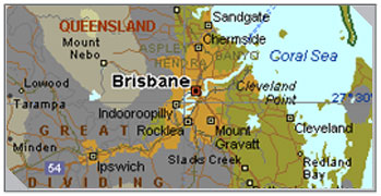 map of brisbane